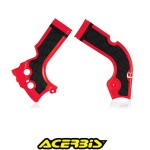 mini: Acerbis 0017573.110 Osłony ramy X-Grip KOLOR CZERWONY Honda CRF250 13-17 CRF450 13-16 (1)