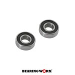BWX WBK60001 Zestaw łożysk koła przedniego Kawasaki KDX 200/250 \'83-85 Suzuki RM 125/250/500 \'79-86 Yamaha IT 175/250/400/425/465/490 TT600 TZ250 \'72-84 KTM SX50 \'02-14