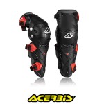 mini: Acerbis 0021608.323 Nakolanniki Evo 3.0 KOLOR CZARNY-CZERWONY (1)
