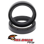 All Balls 55-123 Komplet uszczelniaczy olejowych zawieszenia przedniego 43x55x9.5/10.2 Honda CR 125/250/500 \'92-95 Kawasaki KDX 200/220 \'98-05 KX 125/250/500 \'88-95 Yamaha YZ 125/250 \'87-95 Suzuki RM 125/250 \'88