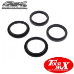 mini: Tourmax FSD-061R Komplet uszczelniaczy przedniego zawieszenia olejowe 48x58,1x8.5/10,5 pyłowe 48X58,5/62X6/11,5 Yamaha WR250F \'05-14 WR450F \'05-11 YZ125/250 \'04-14 YZ250/450F \'04-09 Kawasaki KX125 \'02-08 KX250F \'04-05 KX450F \'06-12 (1)