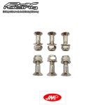 JMP 7170986 Komplet śrub zębatki tył M8 8x1.25 długość 28mm KTM EXC 125/150/250/300 '9324 EXCF 250/350/450/500 '0824 SX 50/65/85/125/150/250 '9625 SXF 250/350/450 '0925 Husqvarna FC 250/350/450 FE 250/350/450 TC 65/85/125/250 TE 125/150/250/300 '1424 Gas Gas MC 65/85/125 '2124 Honda CRF 50/70 '0424