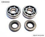 Bearing Worx Komplet łożysk wału KAWASAKI KX65 KX80  KX85, SUZUKI RM60 RM65 (NTN) (24-1006)