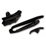 mini: UFO KOMPLET ŚLIZG (KT03069) + PROWADNICA (KT03068) ŁAŃCUCHA KTM SX/SXF '97-'06, EXC/EXC-F '97-'07 KOLOR CZARNY (1)