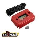 FMParts Licznik motogodzin indukcyjny czerwony