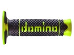 Manetki Domino A260 czarno żółty fluo CROSS ENDURO