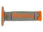 Manetki Domino A260 szaro pomarańczowe  CROSS ENDURO