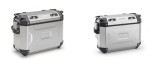 mini: KAPPA KUFRY BOCZNE 37L PRAWY I 48L LEWY MONOKEY CAM SIDE KVG48A KVG37A K'VOYAGER ALUMINIOWE KOLOR SREBRNY (1)