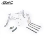 CROSSPRO 2CP06000020001 Osłony chłodnic aluminiowe Honda CRF450R 05-08 kolor srebrny MODEL LIGHT
