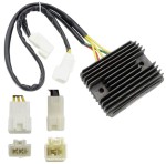 mini: TOURMAX REGULATOR NAPIĘCIA PIAGGIO BEVERLY 300 '16-'20, MP3 300 '14-'16, X7 300 EVO '09-'10, BEVERLY 350 '14-'20, X10 350 '12-'15, MP3 500 '14-'16, APRILIA SRV 850 '12-'14 (OEM: 641711) (MADE IN JAPAN) (2)