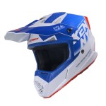 mini: KENNY RACING KASK CROSS/ENDURO TRACK KID/JUNIOR/DZIECIĘCY GRAPHIC FOCUS PATRIOT KOLOR NIEBIESKI/BIAŁY/CZERWONY ROZMIAR L ( 51 - 52 CM ) (2)