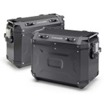 mini: KAPPA KUFRY BOCZNE 37L PRAWY I 48L LEWY MONOKEY CAM SIDE KVG48B KVG37B K'VOYAGER ALUMINIOWE KOLOR CZARNY ANODOWANY BLACK LINE (2)