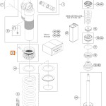 mini: Śruba napięcia wstępnego sprężyny amortyzatora tył KTM 19-23 Husqvarna 18-23 Gas Gas | OEM 50181347S (2)