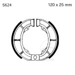 Obrazek dla: EBC S624 Szczęki hamulcowe tył Suzuki / Derbi / Italjet / Cagiva / PGO (120x25mm)