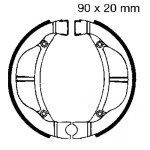 Obrazek dla: EBC K715 Szczęki hamulcowe przód Kawasaki KLX 110 / KX 60 80 / Suzuki DRZ 110 / RM 60 (90x20mm)