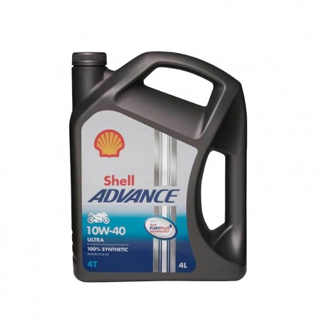Shell Advance Ultra 10w40 4L 100% Synthetic