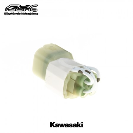 Kostka zmiany mapy Kawasaki KX250F KXF450 biała