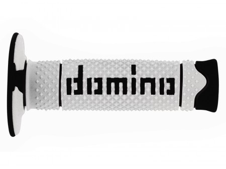 Manetki Domino A260 biało czarne CROSS ENDURO