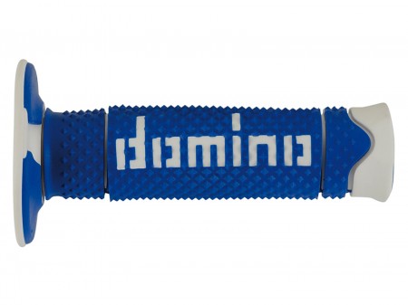 Manetki Domino A260 niebiesko białe CROSS ENDURO