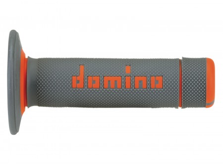 Manetki Domino A020 szaro pomarańczowe CROSS ENDURO