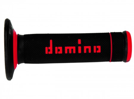 Manetki Domino A020 czarno czerwone CROSS ENDURO