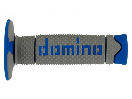 Manetki Domino A260 szaro niebieskie CROSS ENDURO