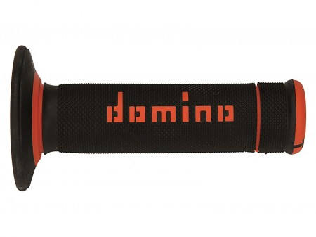 Manetki Domino A190 Xtreme czarno pomarańczowe CROSS ENDURO
