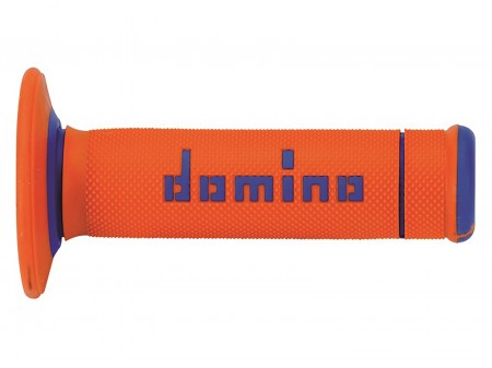 Manetki Domino A190 Xtreme pomarańczowo niebieski CROSS ENDURO