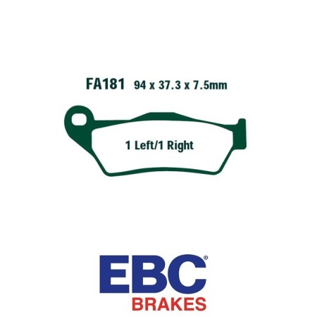 EBC Klocki hamulcowe FA181TT kolor złoty KTM HUSQVARNA GAS GAS HUSABERG SHERCO przód (FA181) 