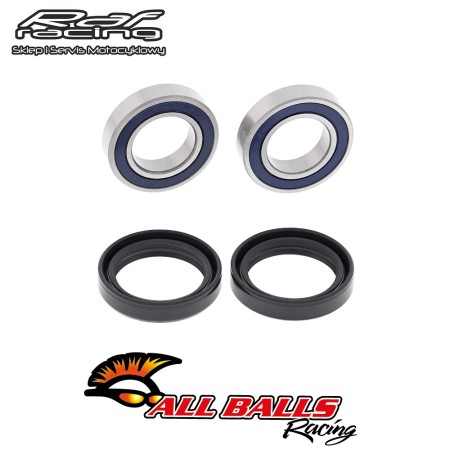 All Balls 251482 Zestaw łożysk i uszczelniaczy koła przedniego Kawasaki KX250F 2123 KX250X 2123 KX450F 1923 KX450X 2123 Suzuki RMX450 1019 RMZ250 0722 RMZ450 0522 Yamaha YZ250F 1423 YZ250FX 1523 YZ450F 1423 YZ450FX 1623 WR250F 2023 WR450F 1923