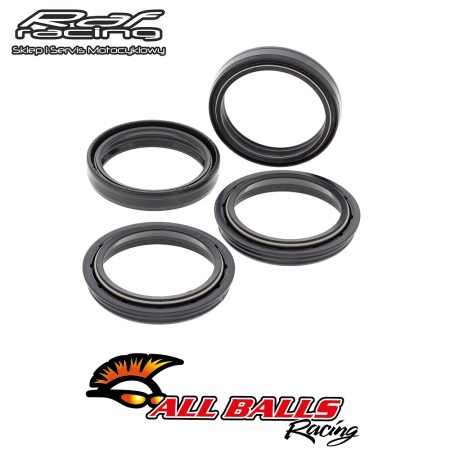 All Balls 56142 Komplet uszczelniaczy przedniego zawieszenia olejowe 47x58x10 Honda CR250 '9707 CRF 250/450 '0217 Suzuki DRZ400 '0522 RM 125/250 '0108 RMZ 250/450 '0512 Kawasaki KX250F '0612 Husqvarna CR250 '9798 Triumph Thunderbird '0916