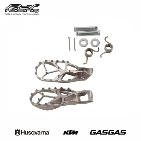 KTM A46003137033 Zestaw podnóżek SX 125/150/250/300 SXF 250/350/450 '2325 EXC 150/250/300 EXCF 250/350/450/500 '2425