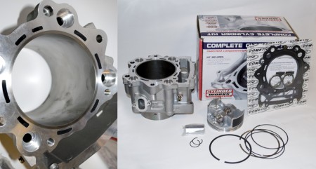 CYLINDER WORKS CYLINDER KOMPLETNY YAMAHA YFM 700 RAPTOR '06'14 BIG BORE (+3MM=727CM3) (TULEJA ŻELIWNA)
