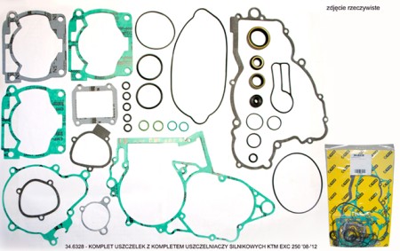 Prox Komplet uszczelek silnika KTM EXC250 0816 TE250 1416