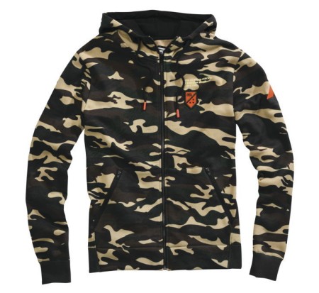 100 PROCENT WYPRZEDAŻ BLUZA CODZIENNA Z KAPTUREM (KANGUREK) INTERVAL CAMO KOLOR KAMUFLAŻ ROZMIAR M