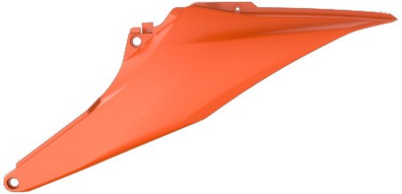 POLISPORT BOCZKI TYLNE KTM SX/SXF '19'22; EXC/EXCF '20'23 KOLOR POMARAŃCZOWY (KOMPLET)