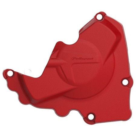 POLISPORT OSŁONA POKRYWY (DEKLA) ALTERNATORA HONDA CRF 250R '10'17 KOLOR CZERWONY
