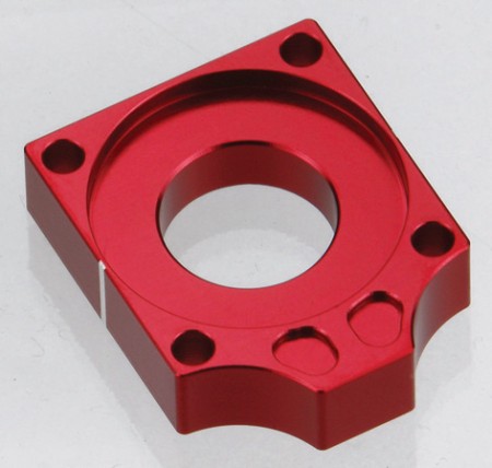 ACCEL NAPINACZ TYLNEJ OŚKI HONDA CRF 250R '10'12, CRF 450R '09'12 KOLOR CZERWONY