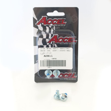 ACCEL ŚRUBY TARCZY HAMULCOWEJ PRZÓD (KPL. 4SZT.M6) SUZUKI RMZ 250/450 '07'16