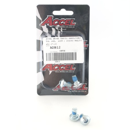 ACCEL ŚRUBY TARCZY HAMULCOWEJ TYŁ (KPL. 4SZT.M8) SUZUKI RMZ 250/450 '07'15