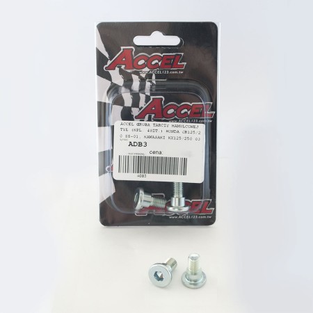 Accel Śruby tarczy hamulcowej M8 Honda Kawasaki 