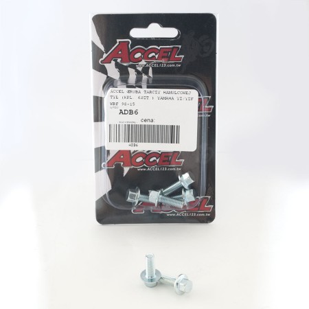 ACCEL ŚRUBY TARCZY HAMULCOWEJ TYŁ (KPL. 6SZT.M6) YAMAHA YZ/YZF/WRF '98'16