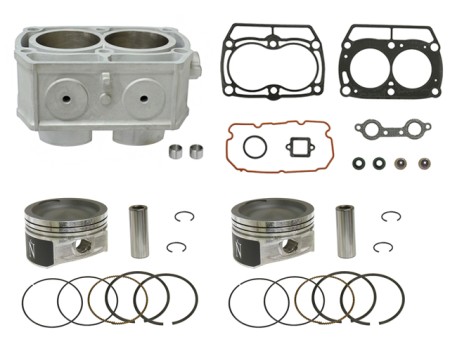 BRONCO CYLINDER KOMPLETNY POLARIS SPORTSMAN 800 HO EFI (0809), 800 RZR/4/S (10) STD = 80MM (60002K01)