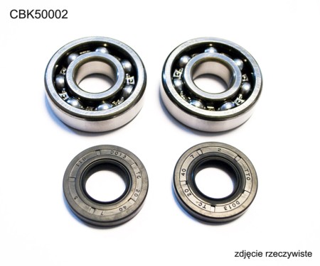 Bearing Worx Komplet łożysk wału KAWASAKI KX65 KX80  KX85, SUZUKI RM60 RM65 (NTN) (241006)