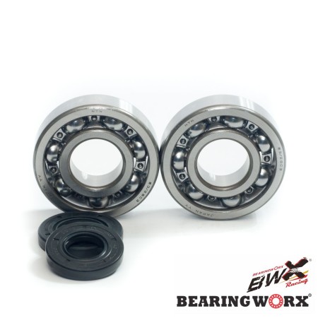 BEARING WORX ŁOŻYSKA WAŁU KORBOWEGO Z USZCZELNIACZAMI KAWASAKI KX 250 8701 (NTN) (MADE IN JAPAN) (241010)