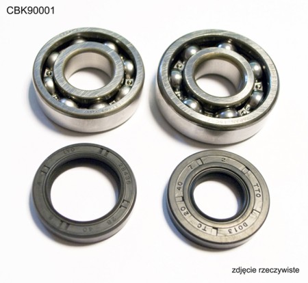 BEARING WORX ŁOŻYSKA WAŁU KORBOWEGO Z USZCZELNIACZAMI YAMAHA YZ 80/85 9318 (NTN) (MADE IN JAPAN) (241023)