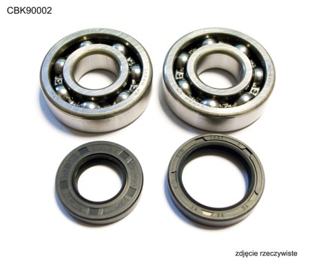 BEARING WORX ŁOŻYSKA WAŁU KORBOWEGO Z USZCZELNIACZAMI YAMAHA YZ 125 8600 (NTN) (MADE IN JAPAN) (241024)