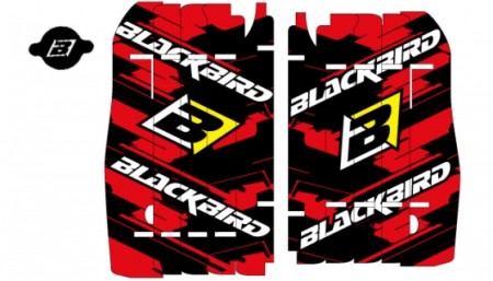 BLACKBIRD WYPRZEDAŻ NAKLEJKI NA OSŁONĘ CHŁODNICY RAD LOUVER DECALS