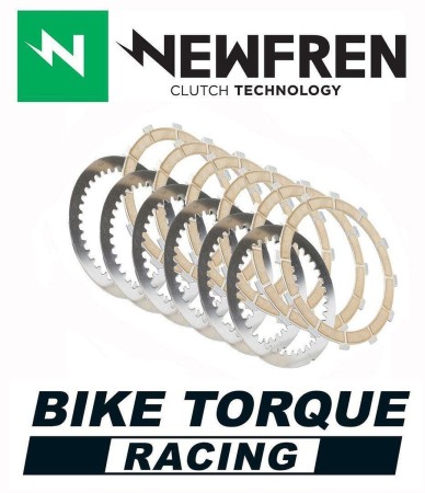NEWFREN TARCZE SPRZĘGŁOWE RACING Z PRZEKŁADKAMI KAWASAKI KX 125 '97'08; KSF 250 '94'04 (EBS4425R)  ZASTĘPUJĄ F1762SR