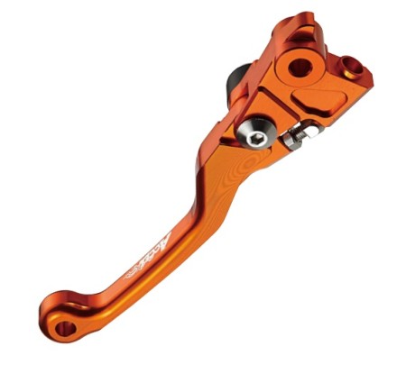 ACCEL DŹWIGNIA (KLAMKA NIEŁAMKA) SPRZĘGŁA (MAGURA) KTM SXF 450`0912, SX 125`0915 KOLOR POMARAŃCZOWY